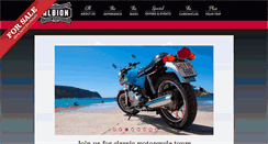 Desktop Screenshot of albionmotorcycles.com