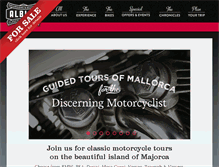 Tablet Screenshot of albionmotorcycles.com